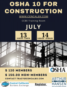 OSHA 10 For Construction